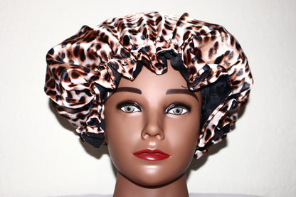 Print hair Bonnet