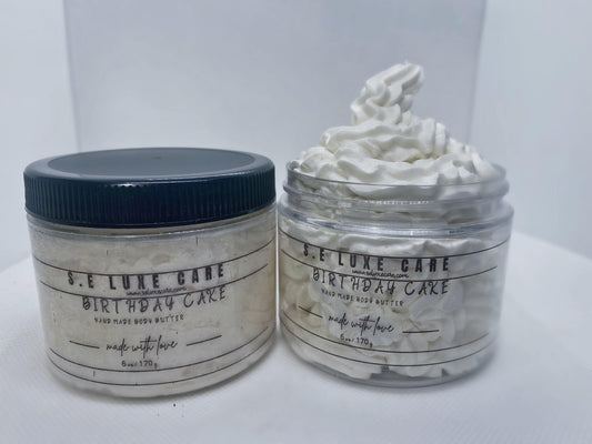 "Birthday Cake" Hand Whipped Body Butter