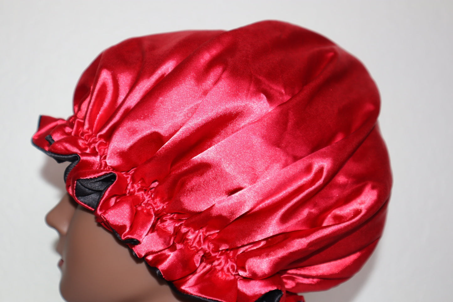 Red Velvet Kiddies Bonnet