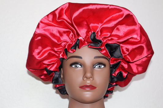 Red Velvet Bonnet