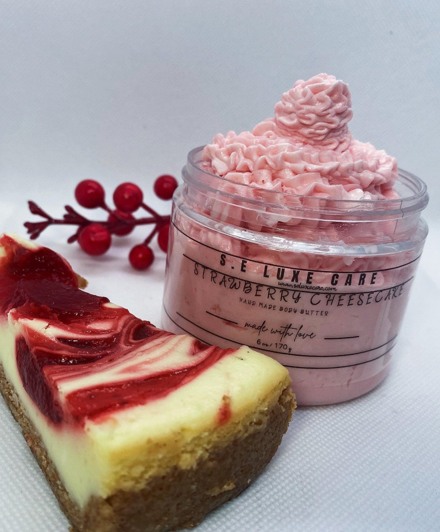 Strawberry Cheesecake Hand Whipped Body Butter