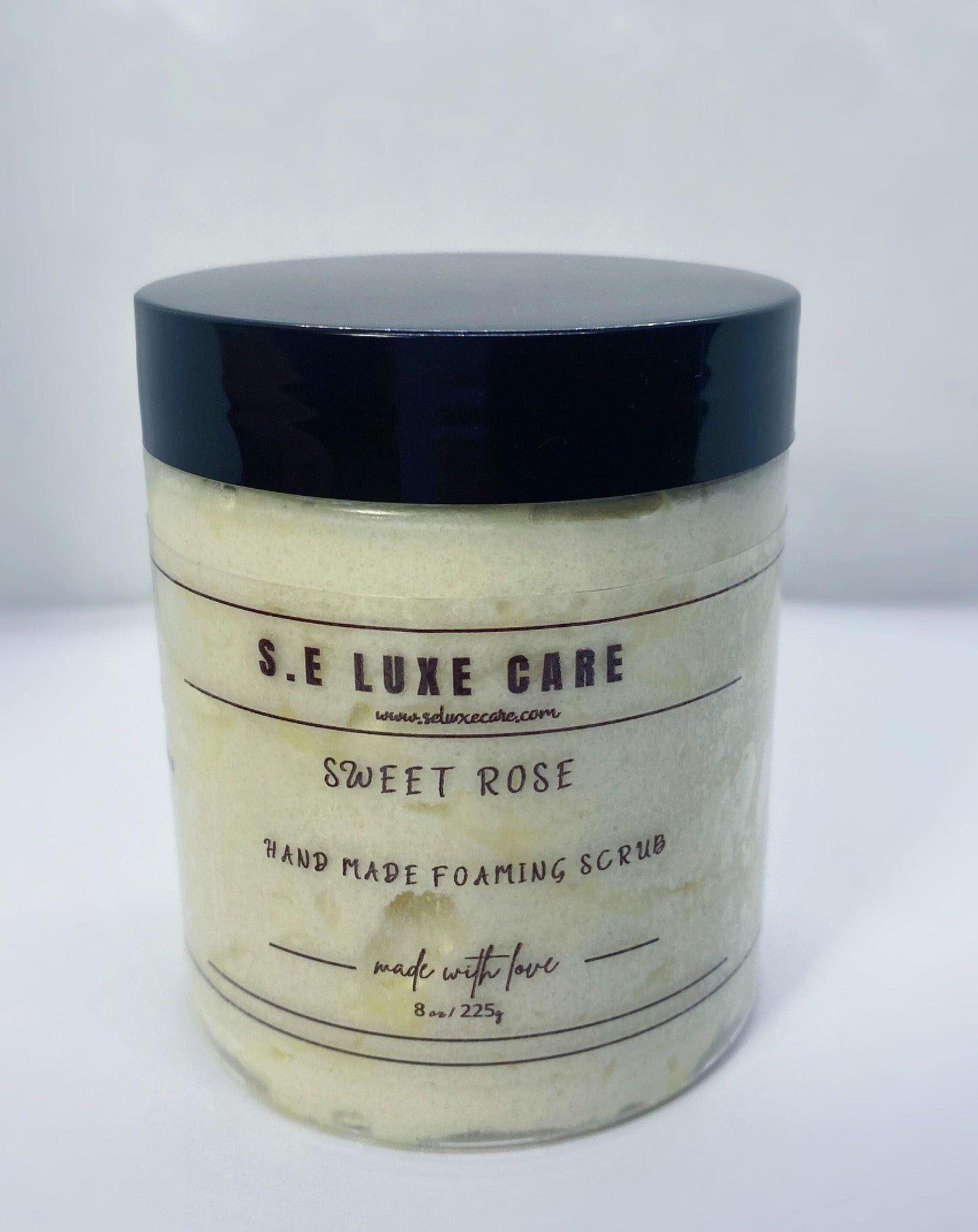 Sweet Rose Foaming Sugar Scrub